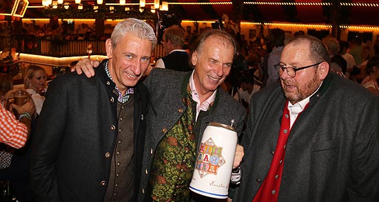 Marstall Wirt Siegfried Able, WolfgangFierek, Otti Fischer (©Foto: Martin Schmitz)